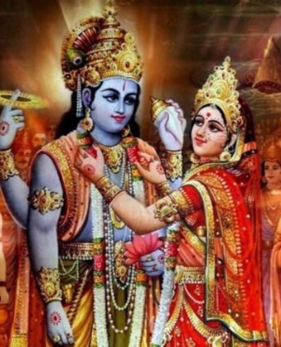 Lord-Vishnu-and-Goddess-Lakshmi-Marriage